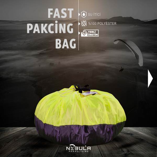 HIZLI PAKETLEME ÇANTASI NEON SARI